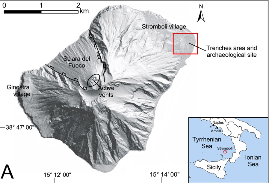 Evidenze Geoarcheologiche confermano tre tsunami di Età medievale a Stromboli