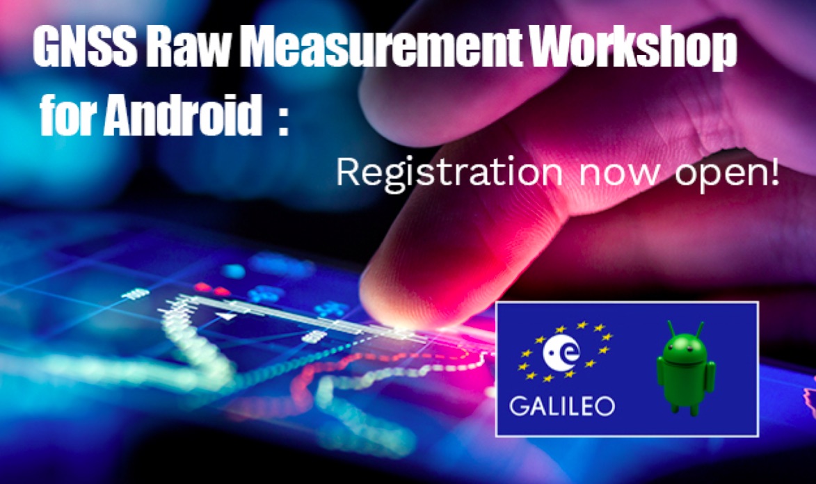 Third GNSS Raw Measurements Task Force Workshop - Register now!