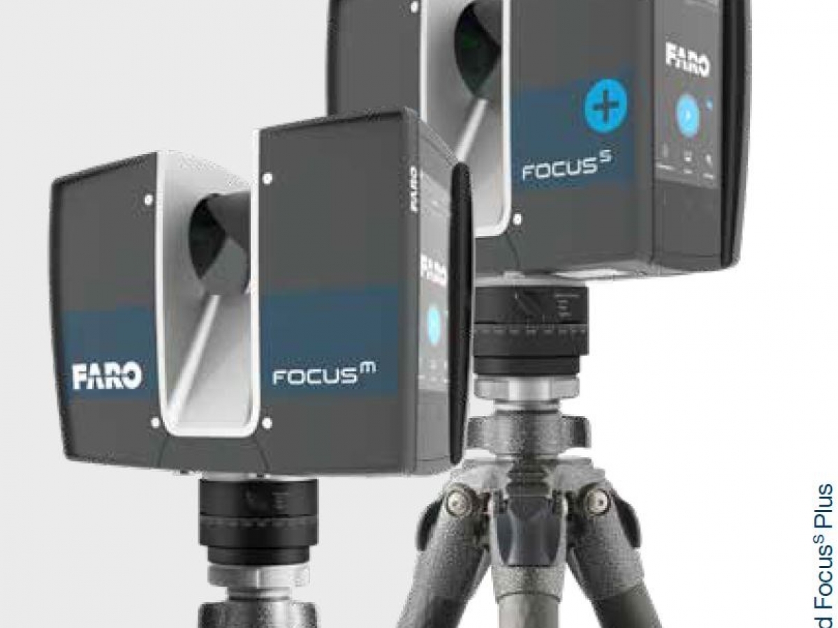 La serie Focus S dei Laser Scanner FARO diventa Plus