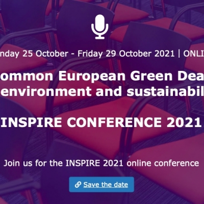 GreenData4All nella prossima Conferenza INSPIRE