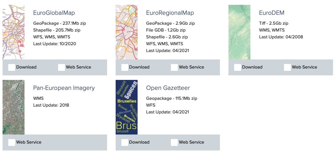 Open Maps For Europe rilascia i primi set di dati