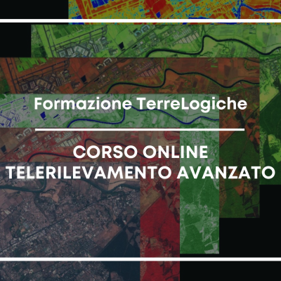 Ultimi posti disponibili per il corso online di “Telerilevamento Avanzato