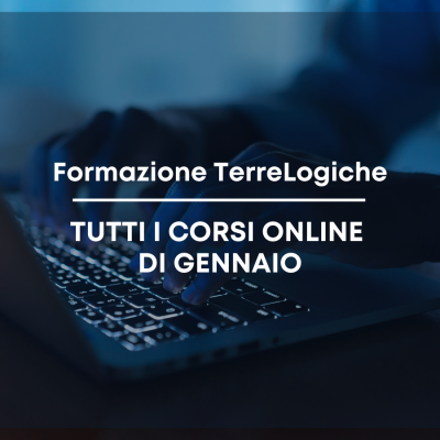 Online il calendario didattico 2022 della Formazione TerreLogiche: scopri i primi corsi in programma!