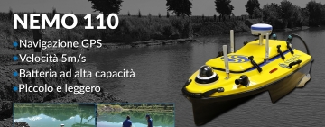 Stonex Nemo110 USV – Drone acquatico autonomo