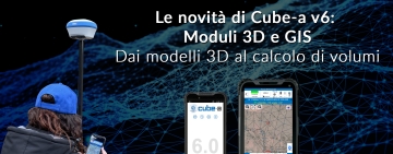 Stonex Cube-a si aggiorna alla versione 6 - Software da campo per Android