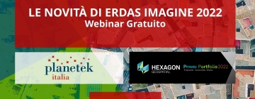 Webinar: le ultime novità di ERDAS IMAGINE 2022.