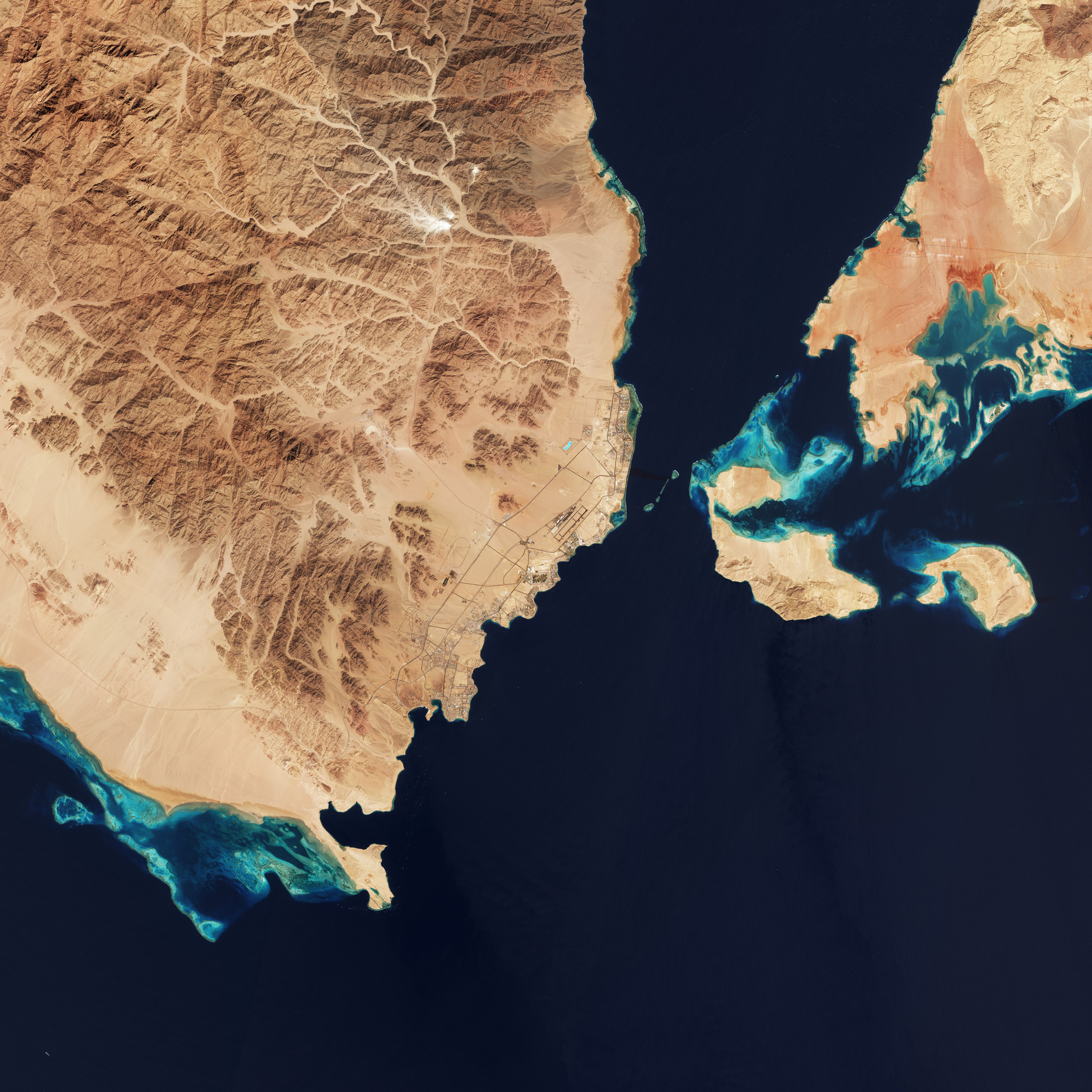 ESA - Immagine della settimana:  Sharm El-Sheikh, Egitto (19 novembre 2022)