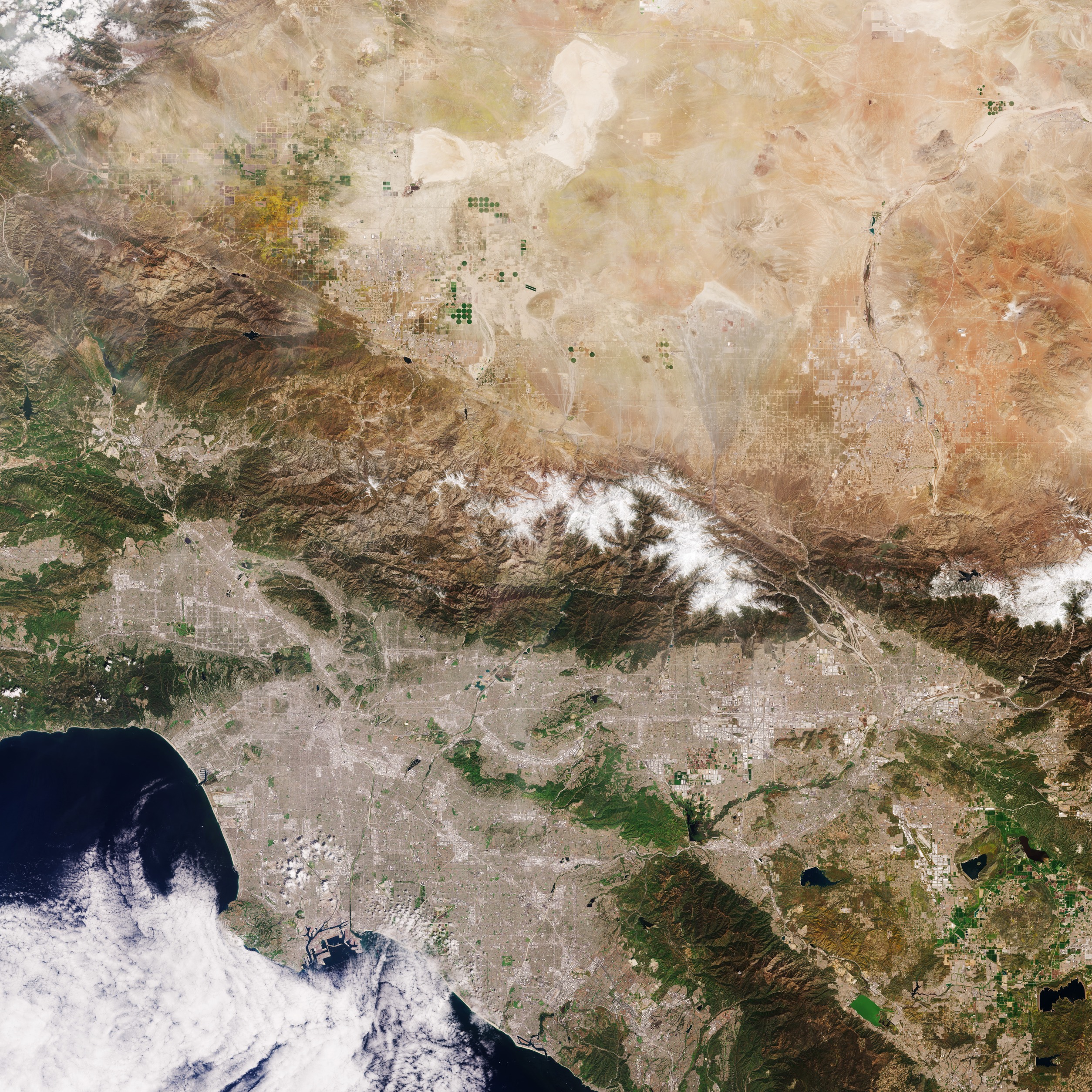 ESA - Immagine della settimana:  California in fiore  (02 maggio 2023)