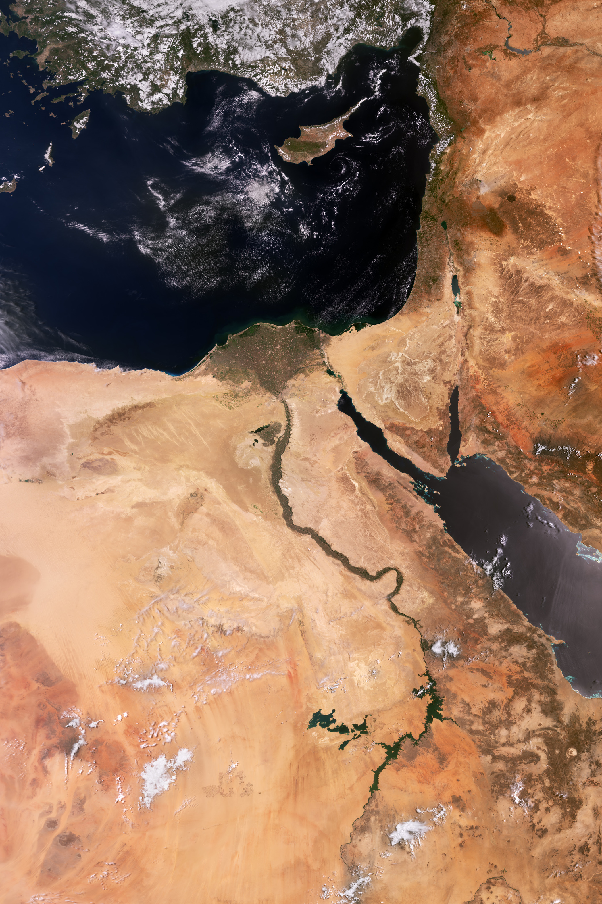 ESA - Immagine della settimana:  Mediterraneo Orientale  (18 giugno 2023)