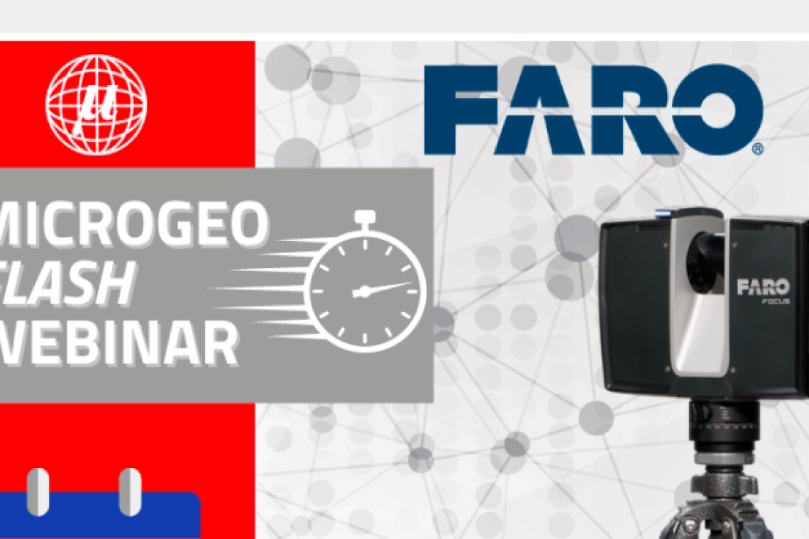 Microgeo Flash Webinar: Fotocamera integrata HDR FARO Focus