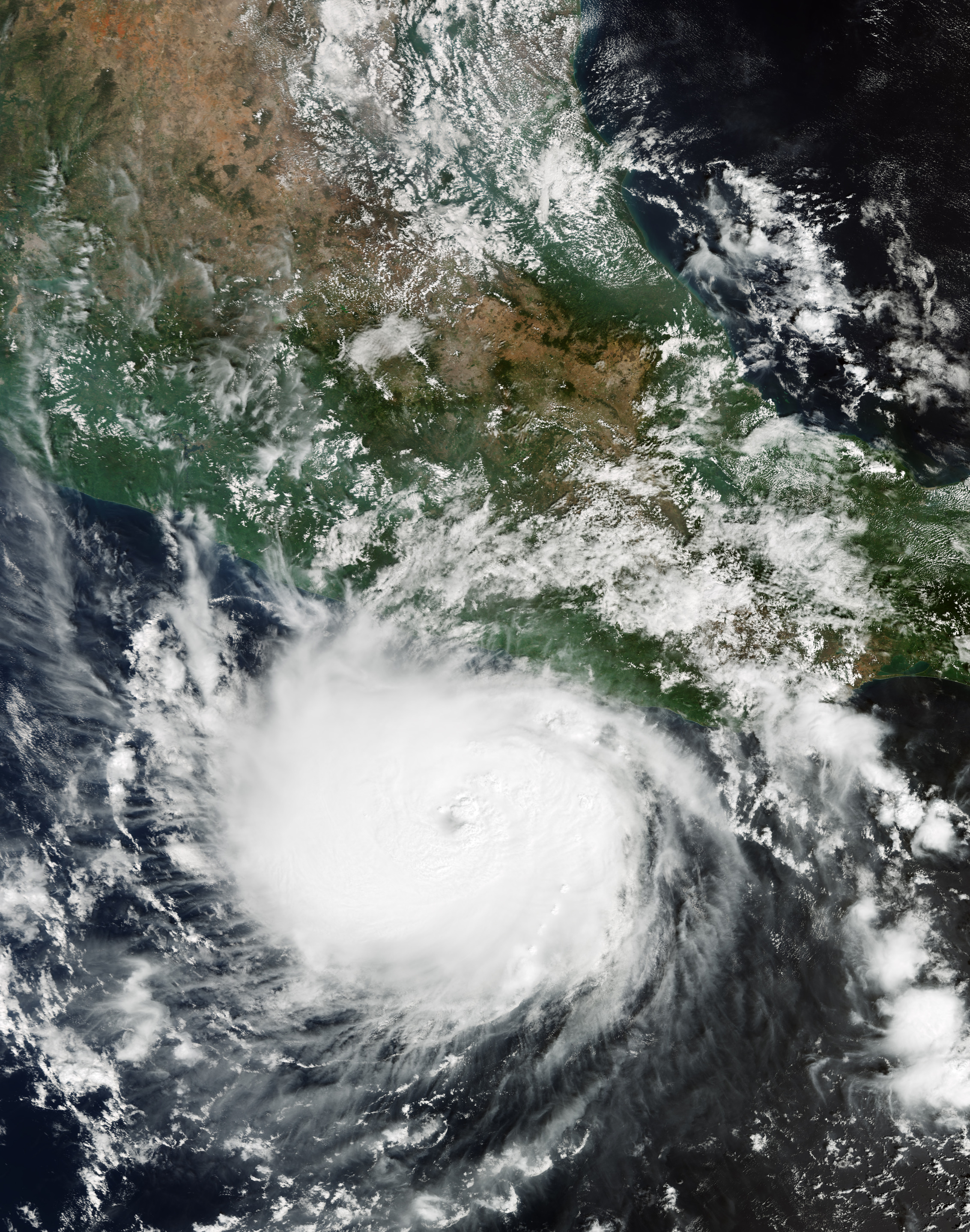 ESA - Immagine della settimana:  Uragano Otis  (10 dicembre 2023)