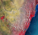 ESA - Immagine della settimana:  Sud-est del Kenya (24 marzo 2024)