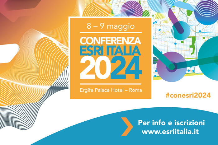 Iscriviti alla Conferenza Esri Italia 2024 - Creating the world you want to see