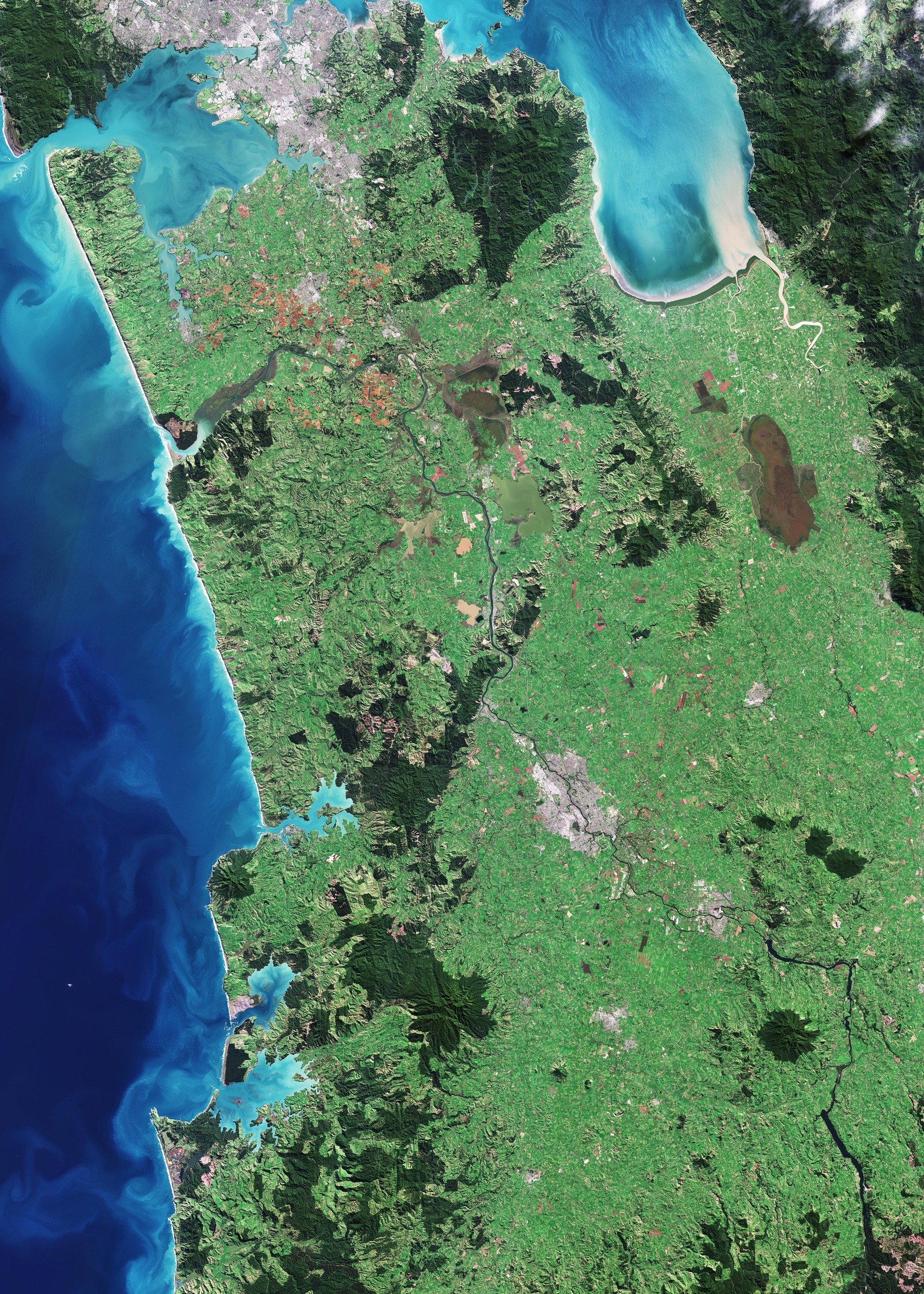 ESA - Immagine della settimana: Nuova Zelanda, isola del Nord (20 maggio 2024)
