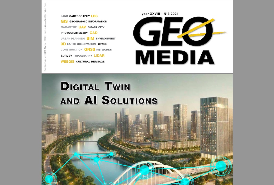 Online GEOmedia 3 - 2024: Digital Twins and AI Solutions