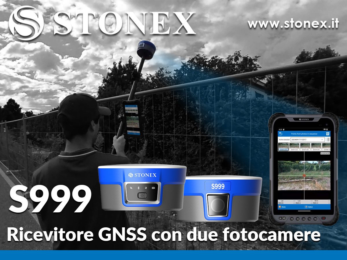 Il nuovo GNSS Stonex S999 cambia il modo di misurare