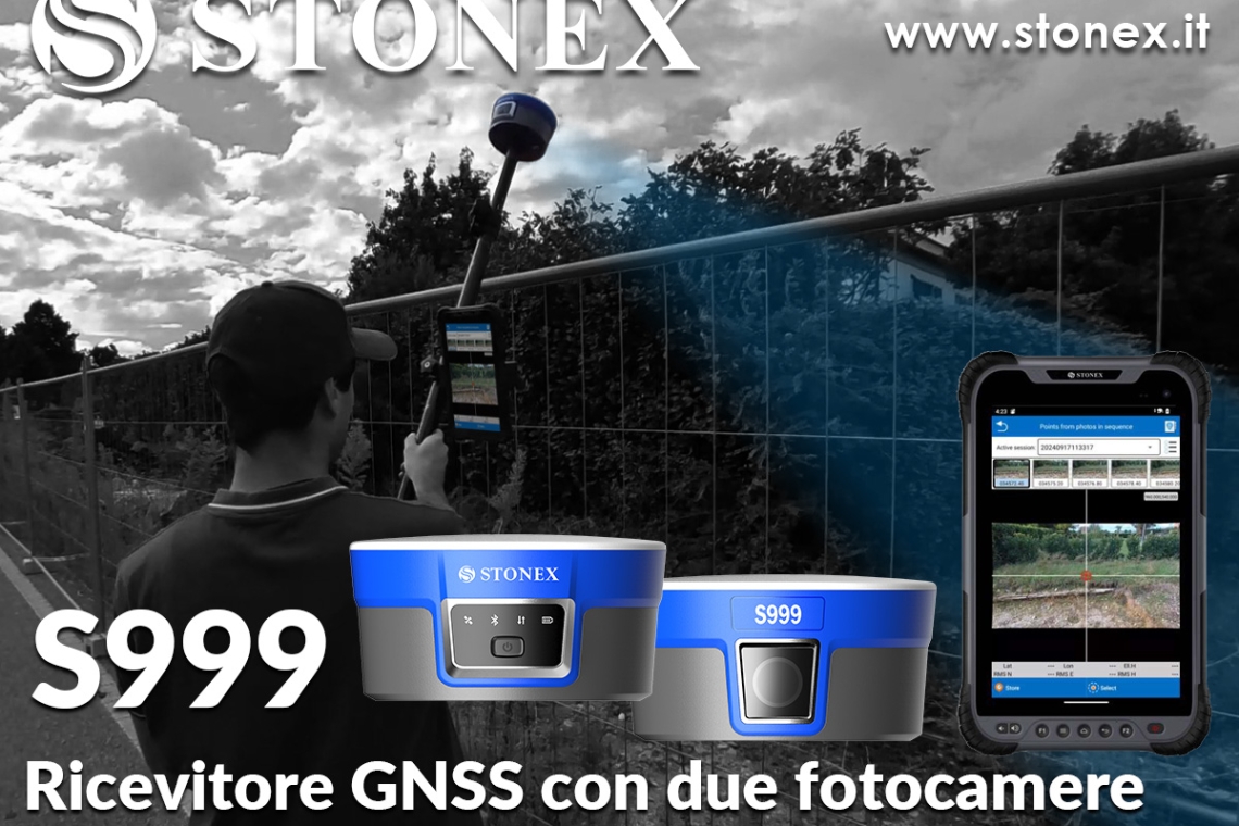 Il nuovo GNSS Stonex S999 cambia il modo di misurare