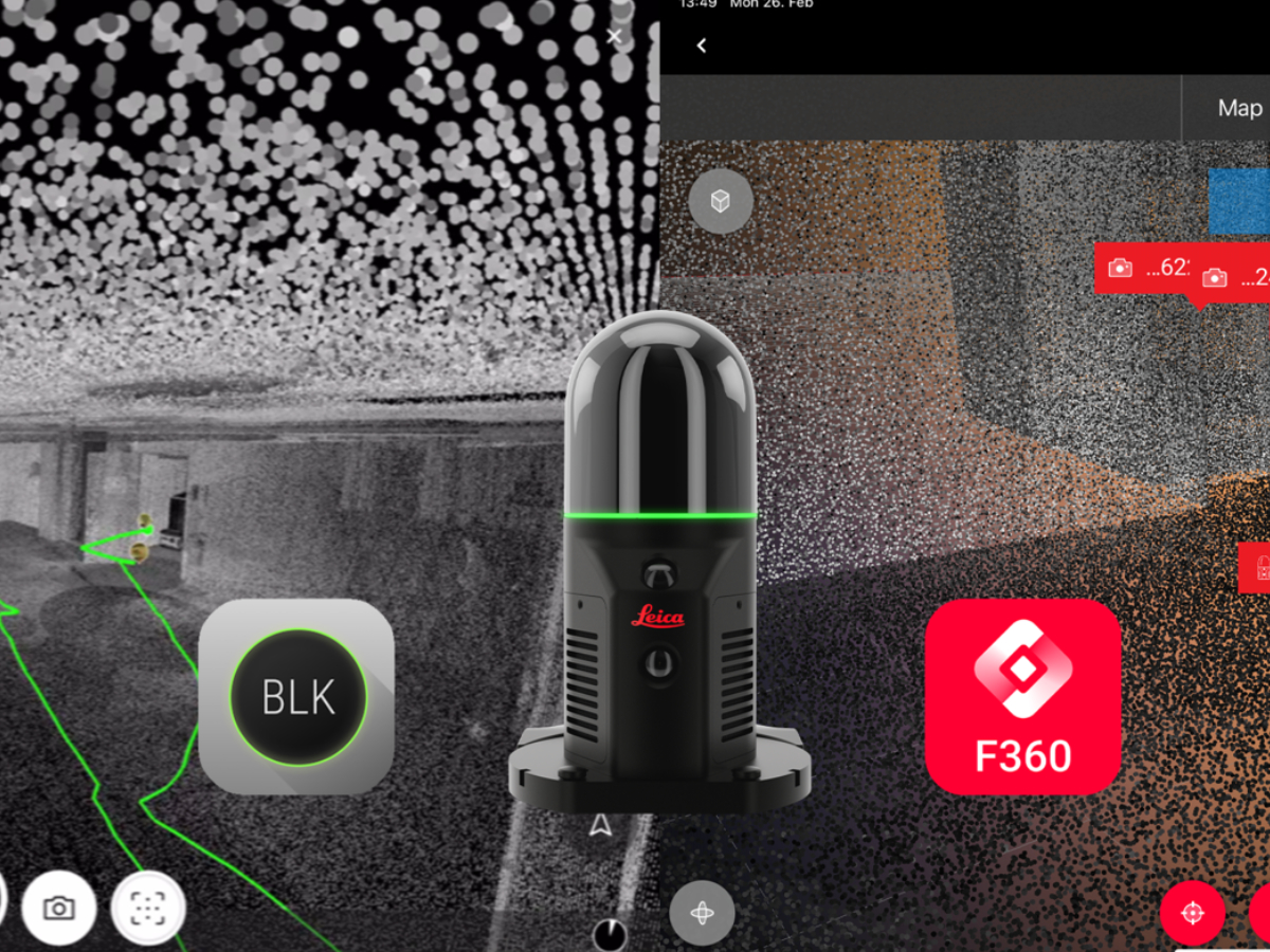 Lavorare con il modulo di scansione laser Leica BLK ARC e le app Leica BLK Live Leica Cyclone FIELD 360