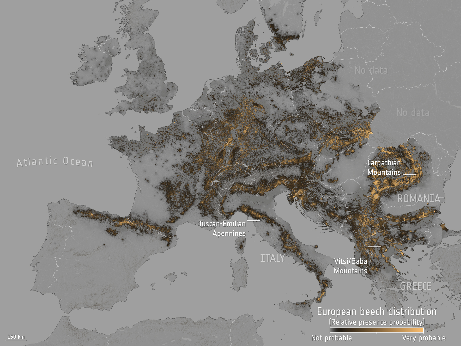 ESA - Immagine della settimana: Fogliame autunnale su tutta l’Europa (10 novembre 2024)