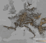 ESA - Immagine della settimana: Fogliame autunnale su tutta l’Europa (10 novembre 2024)