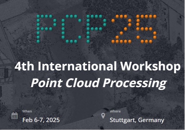 6 - 7 February 2025, Stuttgart (Germany) - 4TH EUROSDR Workshop on Point Cloud Processing 