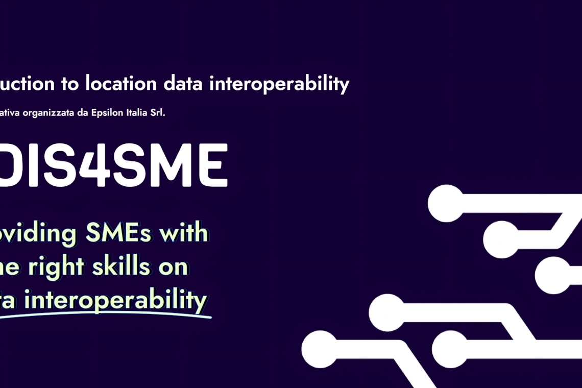 Interoperabilità dei dati geolocalizzati: al via il corso europeo certificato