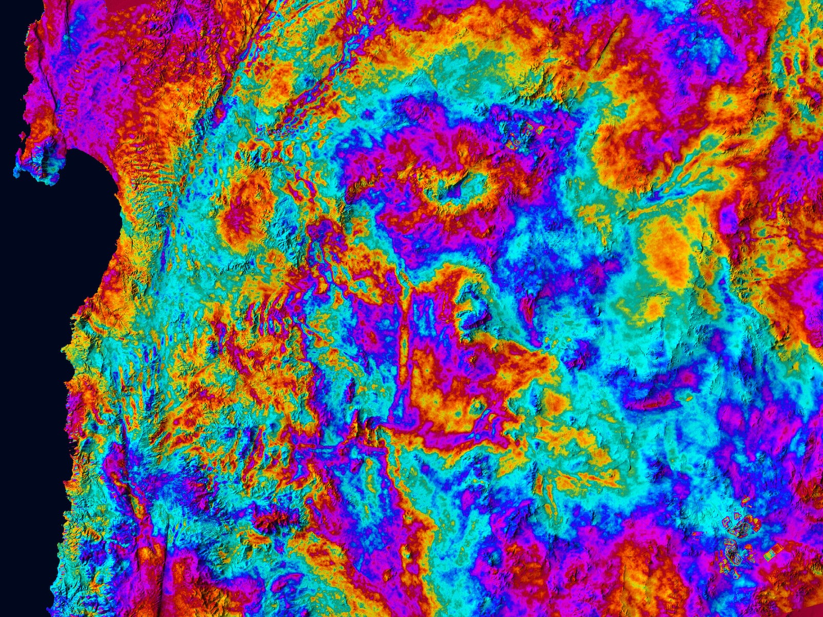 Sentinel-1C dimostra le sue capacità di monitorare deformazioni del suolo con precisione