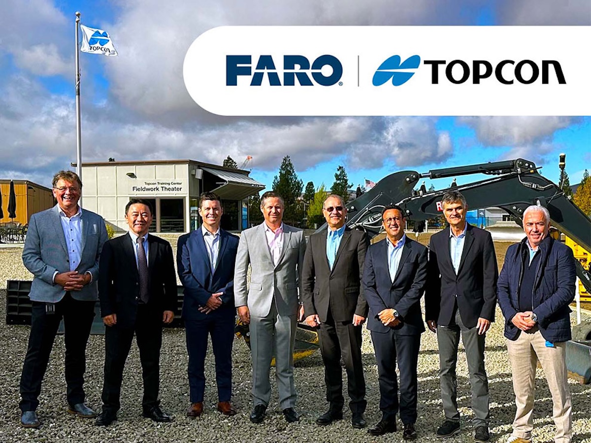 Topcon and FARO Technologies announce strategic agreement in laser scanning technology