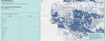 Scopri le novità di ArcGIS Dashboards di Febbraio 2025