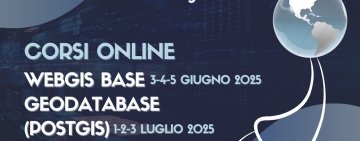 Nuove sessioni dei corsi TerreLogiche “WebGIS Base” e “Geodatabase (PostGIS)