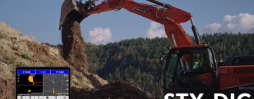 STX-DIG di Stonex: la guida intelligente per gli escavatori