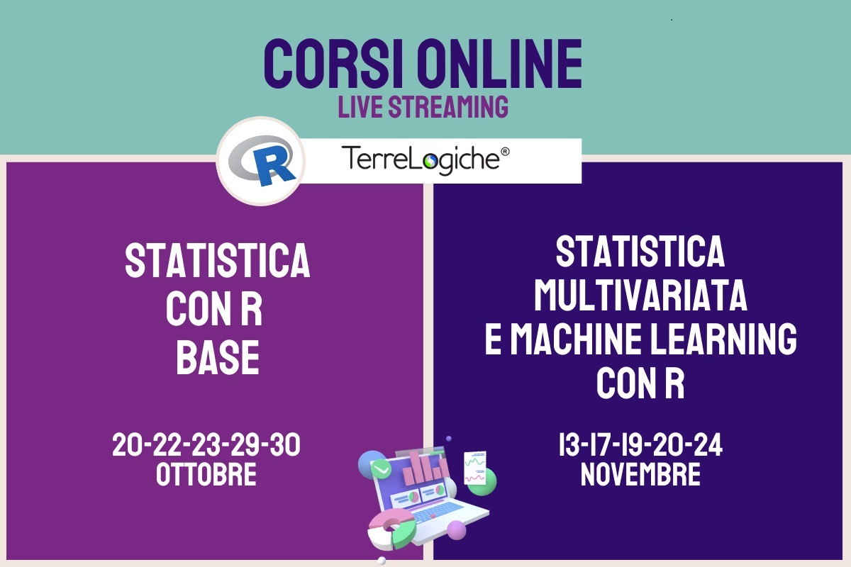 Nuove opportunità formative con TerreLogiche: due corsi per potenziare competenze statistiche e analitiche