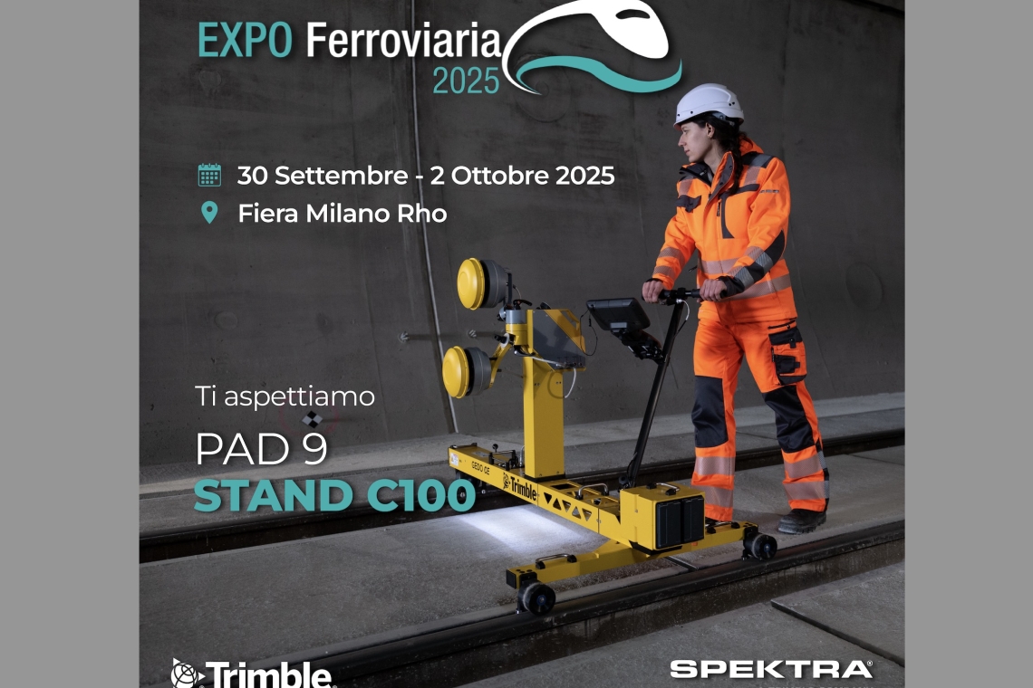 SPEKTRA porta l’innovazione a EXPO Ferroviaria 2025
