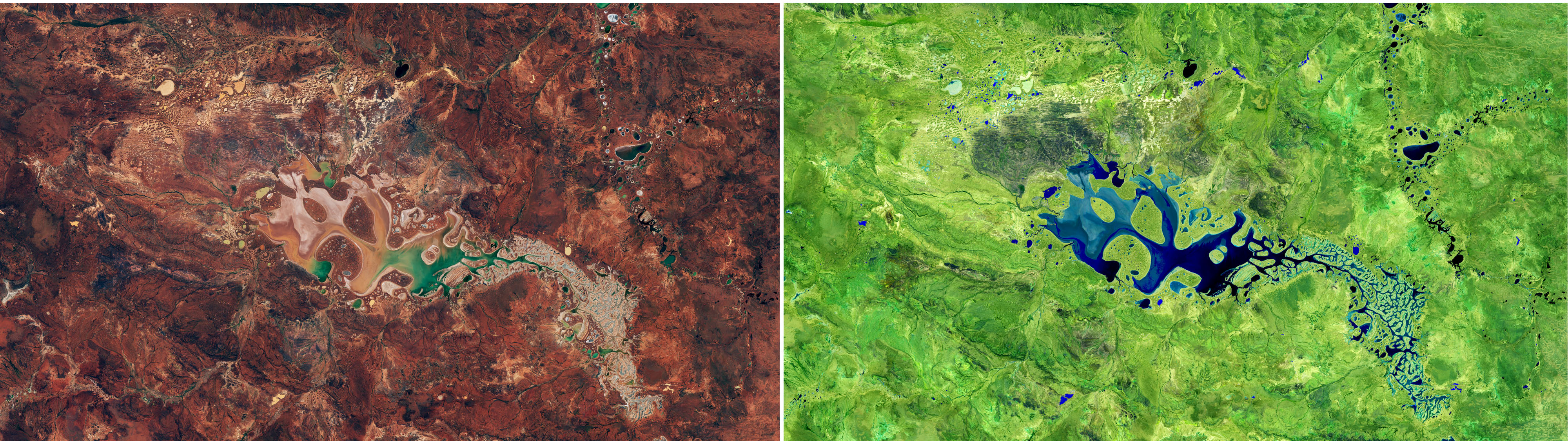 ESA - Immagine della settimana: Lago spettrale, Australia (02 novembre 2025)