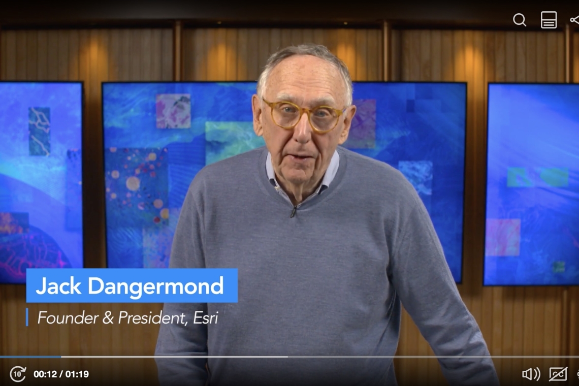 GIS Day 2025: Invitation from Jack Dangermond